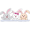 Happy Bunny Trio