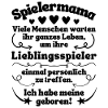 Spielermama Fußballmama Handballmama