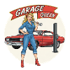 Garage Queen Pinup Mechanic