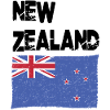 Drapeau néo-zélandais néo-zélandais
