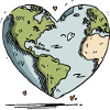 Globe du Cœur de la Terre