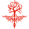 Roter Dornenbaum