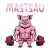 Weightlifter MASTSAU Muscle Building Fun