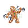 Gingerbread Man PUISSANCES SOUS L’ARBRE Drôle