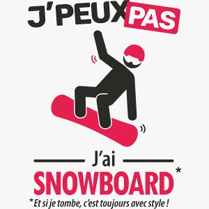 J'peux pas, j'ai snowboard (version homme)
