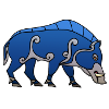 Piktisches Wildschwein