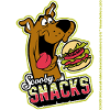 Scooby-Doo With Burger And Quote Scooby Snacks