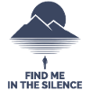Find Me In The Silence Mountain Motif
