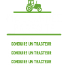 Ma journée parfaite conduire un tracteur