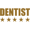 Five Stars Dentist Gold Badge