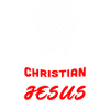 Fede cristiana Gesù Salvatore Tipografia Rossa Design