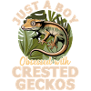 Funny Reptile Crested Gecko