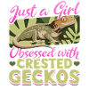 Funny Reptile Crested Gecko