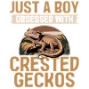 Funny Reptile Crested Gecko
