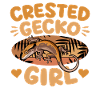 Funny Reptile Crested Gecko