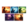 Drone Sunset Collage
