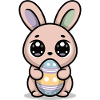 Cute Easter Bunny Kawaii Bunny