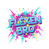 Flexen Bro Graffiti Logo