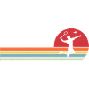 retro badminton 