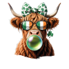 Irish Cow Bubble Sunglasses