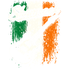 St Patrick E-Gitarre Irish Flag Rock