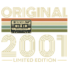 Original 2001 Édition Limité Retro