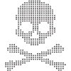 Starry Skull & Crossbones