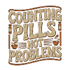 Pharmacist Student Counting Pills Pharmacy Trainee
