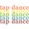 Tap Dance Pastel Grid