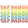 Rainbow Tapdance Pattern