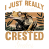 Funny Reptile Crested Gecko