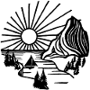Holiday Landscape (Black)