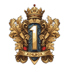 1 Number of coats of arms
