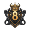 8 Number of coats of arms