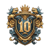 10 Zahl Wappen