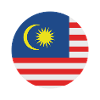 Malaysia round flag