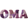 OMA Patchwork Stoff Design Geschenkidee