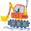 Excavator, construction machinery