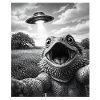 Selfie Drago Barbuto UFO Pogona