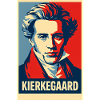 Portret Pop-Artowy Kierkegaarda