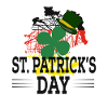 St Patrick's Day Shamrock Hat Graphic