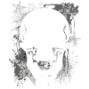 Grunge Skull Graphic