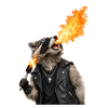 Fire Raider in Leather Look