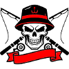 Skull Angler Crest Banner