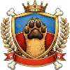 Royal Paw Print Coat of Arms
