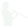 Silhouette with clarinet