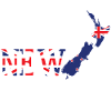 New Zealand Land Map