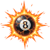 Fireball 8-Ball Explosion