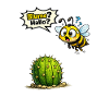 Funny Bee Saying Gift Motif