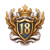 18 Zahl Wappen